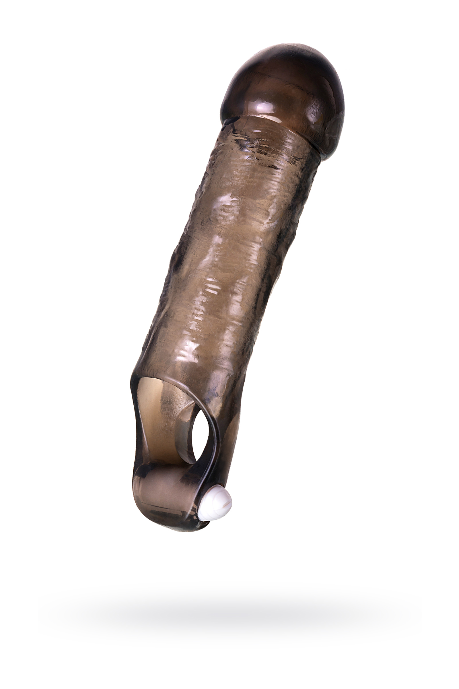 Насадка с вибрацией TOYFA XLover, черная, 15.5 см