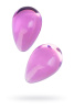 Вагинальные шарики Sexus Glass,стекло,розовые,Ø 2,7 см