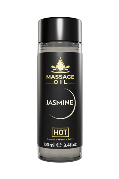 Массажное масло HOT Massage Oil JASMINE , с ароматом жасмина,100 мл