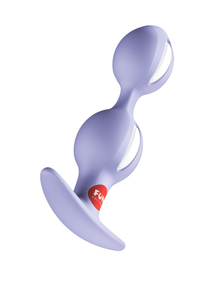 Анальный стимулятор Fun Factory B Balls Duo, силикон, сиреневый, 15 см