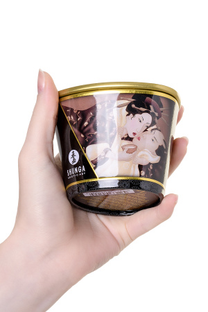 Массажная свеча Shunga, Пьянящий шоколад, 170 мл