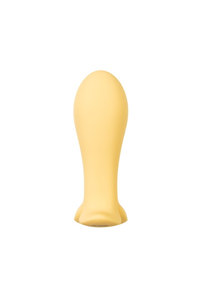 Анальный вибратор Satisfyer Intensity Plug, силикон, желтый, 9 см