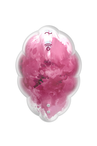 Вакуумный стимулятор клитора Satisfyer Cloud Dancer, силикон, красный