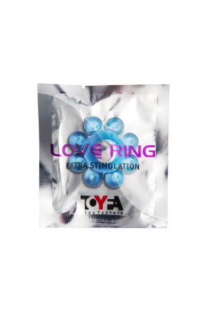 Кольцо гелевое,синее, 3,5 см, Ø 1,5