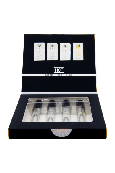 Сет феромонов  для мужчин из 4 ароматов по 5 мл.