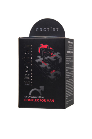 Капсулы Erotist COMPLEX FOR MAN,120 капсул