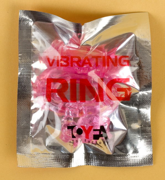 Виброкольцо, Розовое, Ø 2,5, 7,0 см