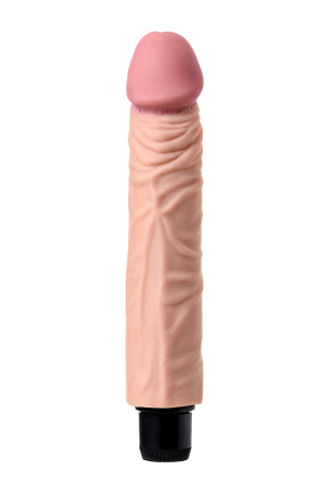 Вибратор реалистичный (мульскоростной) TOYFA A-Toys, телесный, 22,5 см