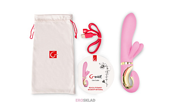 Вибратор Fun Toys G-Vibe с клиторальным отростком.