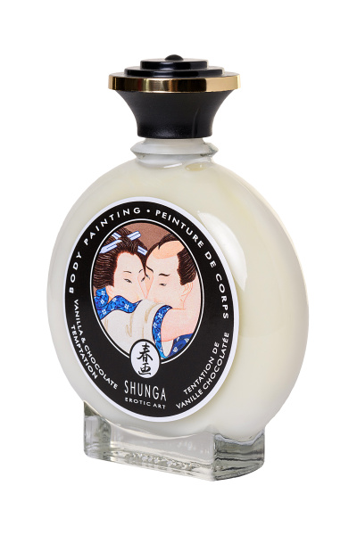 Крем-краска для тела декоративная Shunga  /ваниль + шоколад/ 100мл